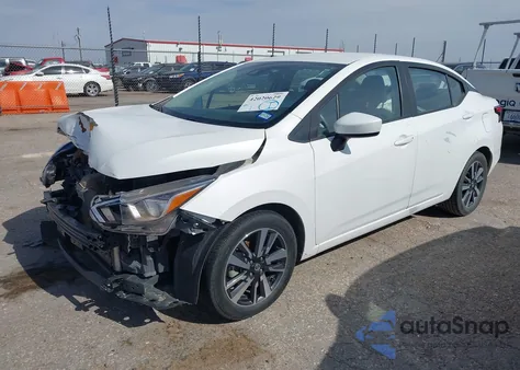 2022 Nissan Versa 1.6 Sv Xtronic Cvt from USA, damaged, VIN 3N1CN8EV4NL839437